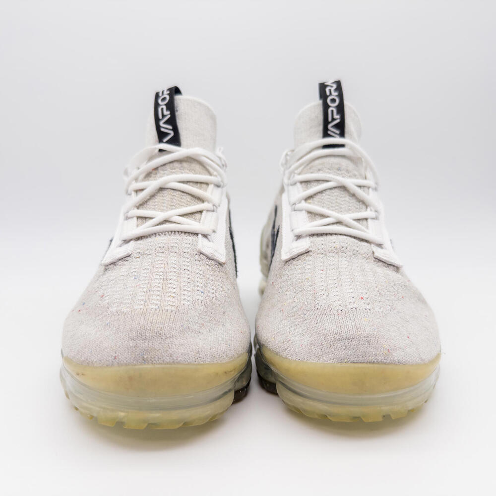 Nike Air VaporMax 2021 Flyknit Mens 'Monochrome' Size 12 - Picture 2 of 15
